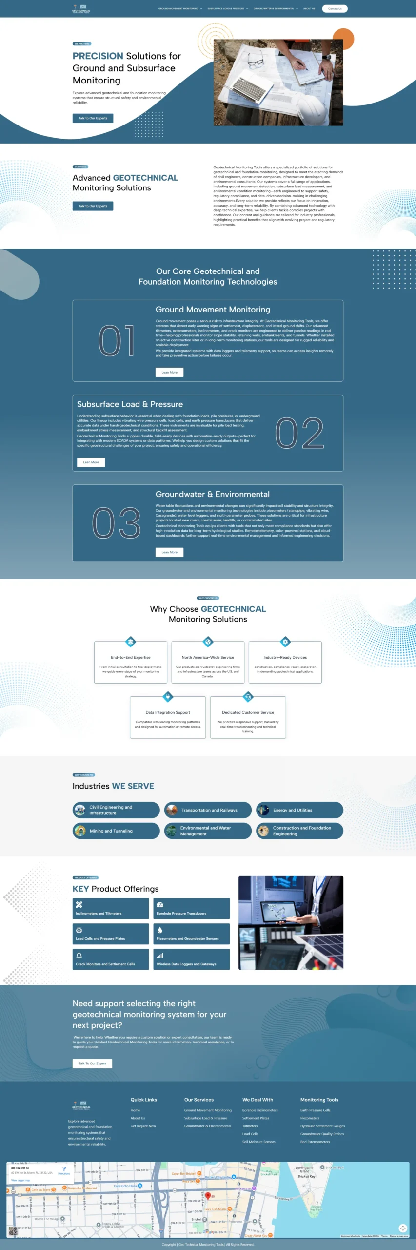 he project focused on delivering a clean structure, clear content hierarchy, and optimized user experience.